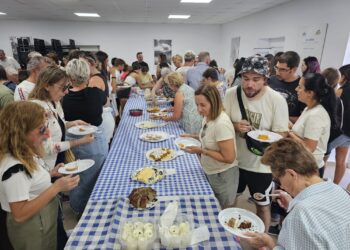 Ventosa del Río Almar disfruta de un exitoso concurso de postres y de la posterior degustación entre todos los asistentes