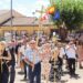 Villaflores vive el día grande de sus fiestas con la misa, la procesión y los bailes típicos en honor de San Agustín