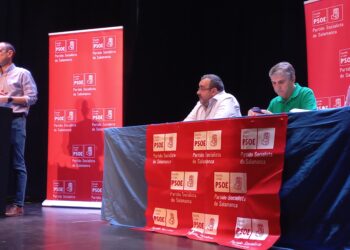 El comité provincial del PSOE se reúne en Peñaranda y aprueba una resolución en apoyo del sector agropecuario salmantino