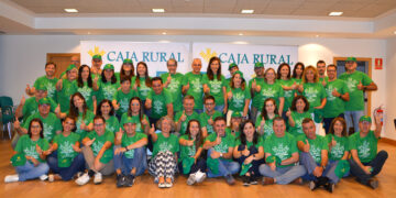 Caja Rural de Salamanca recauda fondos en su tradicional Día Solidario a favor del Banco de Alimentos