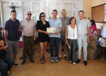 Ventosa del Río Almar rinde un homenaje al que fuera su alcalde, Ángel Moro, con una tirada al plato en el campo de Los Cascabeles