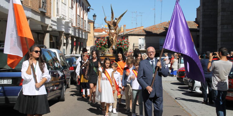 Peñaranda vive la última fiesta local del año 2023 con los actos religiosos en honor de su patrón, San Miguel Arcángel