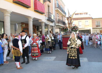 Peñaranda vive la última fiesta local del año 2023 con los actos religiosos en honor de su patrón, San Miguel Arcángel