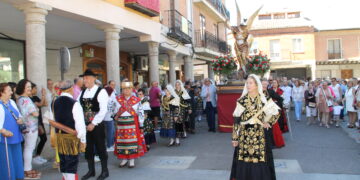 Peñaranda vive la última fiesta local del año 2023 con los actos religiosos en honor de su patrón, San Miguel Arcángel