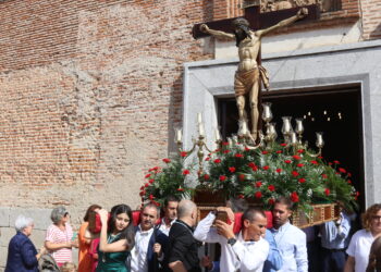 Peñaranda rinde honores al Santísimo Cristo de la Agonía en la fiesta anual con misa, procesión y relevo en la mayordomía