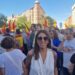 Rostros conocidos de la política comarcal en la manifestación de Madrid convocada por el Partido Popular contra la amnistía