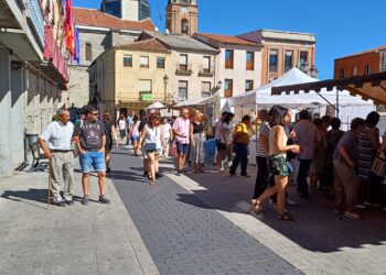 Intenso sábado de fiestas en Peñaranda con la I edición de la Feria Ecológica, Agroalimentaria, Artesana y de Proximidad