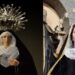 Las Vírgenes de la Esperanza y de las Lágrimas ya visten luto en Peñaranda con motivo del mes dedicado a los fieles difuntos