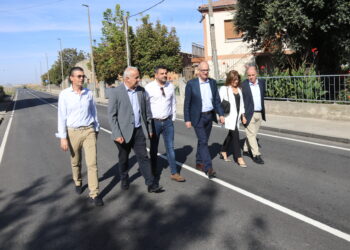 La Diputación invierte 756.000 euros en la DSA-650 para mejorar los 9,3 kilómetros de carretera entre Babilafuente y Aldealengua