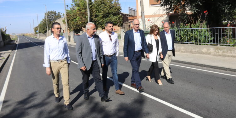 La Diputación invierte 756.000 euros en la DSA-650 para mejorar los 9,3 kilómetros de carretera entre Babilafuente y Aldealengua