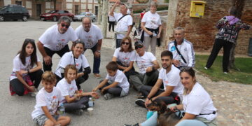 Villar de Gallimazo mueve un año más a la solidaridad con una marcha a favor de Asdem que ha finalizado en Peñaranda
