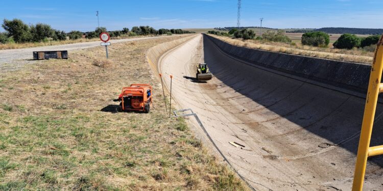 5,6 millones de euros para el mantenimiento y conservación del canal de Villoria–La Armuña y reducir las pérdidas de agua