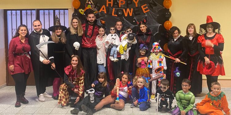 Mancera de Abajo celebra una fiesta infantil de Halloween con desfile, pintacaras y muchas sorpresas de lo más terroríficas