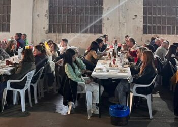 Nuevo éxito de la comida de hermandad organizada por la cofradía nazarena en Peñaranda para el paso del Medinaceli