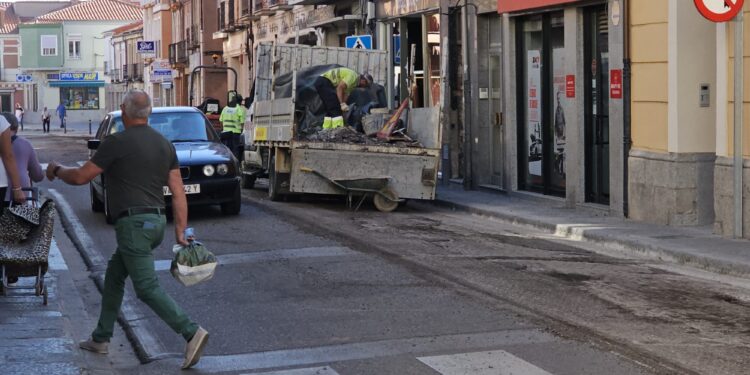 Peñaranda pone en marcha un nuevo plan de pavimentación asfáltica que afectará desde hoy a una quincena de calles