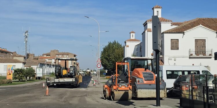 Atención a las calles de Peñaranda que se verán afectadas esta semana por los trabajos de pavimentación asfáltica