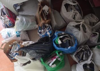 Villoruela se mueve recibe más de 3.000 bricks en la primera recogida de material para su esperado árbol de Navidad