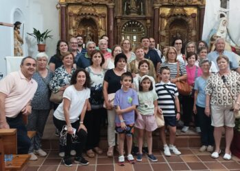 Peñaranda recibe la visita de la Hermandad de la Santa Vera Cruz de la localidad abulense de Mirueña de los Infanzones
