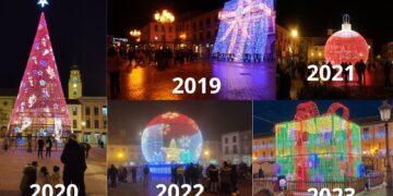 Los cinco grandes atractivos del alumbrado navideño en Peñaranda convertidos ya en el gran reclamo de estas fiestas
