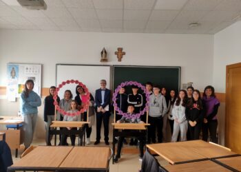 El colegio La Encarnación de Peñaranda participa en el proyecto «Actívate» impulsado por la Asociación Nordeste y el CITA
