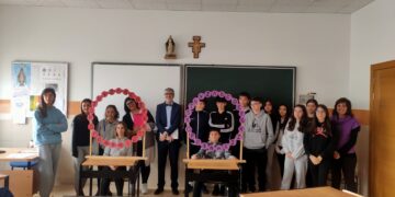 El colegio La Encarnación de Peñaranda participa en el proyecto «Actívate» impulsado por la Asociación Nordeste y el CITA