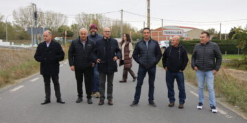 La Diputación provincial invierte 281.000 euros para mejorar la DSA-214 de acceso a Tordillos desde la carretera de Alba
