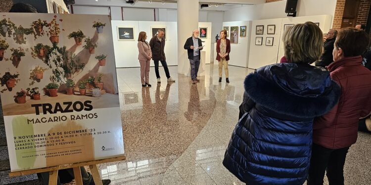 Peñaranda acoge hasta el 9 de diciembre la exposición de pintura de Macario Ramos y la de escultura de Santos Ramos