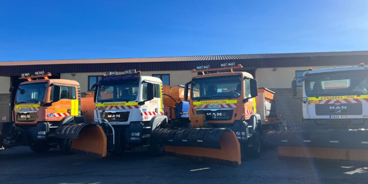 Llega el frío y la subdelegación del Gobierno pide a los 362 pueblos de la provincia que hagan acopio de sal para las nevadas