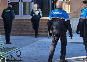 Simulacro terrorista sin precedentes en Peñaranda con la participación de 40 efectivos de Guardia Civil y Policía Local