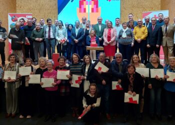Medalla de plata de Cruz Roja en su 150 aniversario para 11 voluntarios y voluntarias de la Asamblea Comarcal de Peñaranda