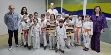 Todo listo en Peñaranda para el encuentro de antiguos alumnos de kárate que se celebrará en el pabellón el próximo día 23