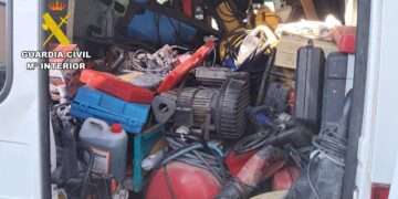 La Guardia Civil de Salamanca desarticula un grupo criminal especializado en robos con fuerza en varias provincias