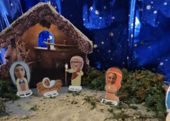 Nueva edición del Belén municipal en Peñaranda: los trabajadores del Ayuntamiento convertidos en personajes del nacimiento