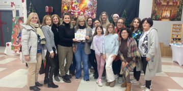Babilafuente consigue recaudar 2.894 euros a beneficio de Pyfano con el mercadillo navideño, chocolatada y carrera del turrón