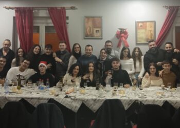 La banda de cornetas y tambores de la Hermandad de Cofradías de Peñaranda celebra su tradicional cena de Navidad