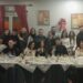 La banda de cornetas y tambores de la Hermandad de Cofradías de Peñaranda celebra su tradicional cena de Navidad