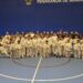 Peñaranda reúne a casi un centenar de promesas del karate y de antiguos alumnos en una gran tarde deportiva en el pabellón