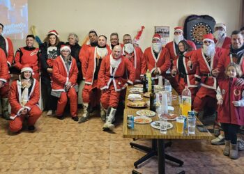 La ruta navideña «Moto-Noel» acaba en Cantaracillo tras pasar por Bóveda, Mancera de Abajo, Gimialcón, Paradinas y Aldeaseca