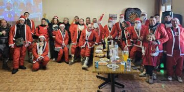 La ruta navideña «Moto-Noel» acaba en Cantaracillo tras pasar por Bóveda, Mancera de Abajo, Gimialcón, Paradinas y Aldeaseca