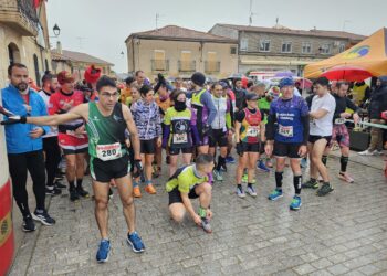 Triunfo en el cross de Cantalpino para Alberto Bravo y Verónica Sánchez en una prueba con lluvia intensa y gran participación