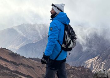 Juangui Clavo Fiallegas, el peñarandino aventurero que ha coronado las ocho cimas de 4.000 metros en el Atlas africano