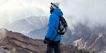 Juangui Clavo Fiallegas, el peñarandino aventurero que ha coronado las ocho cimas de 4.000 metros en el Atlas africano