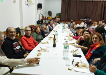 Villoruela cierra su programación navideña con la tradicional cena solidaria en el multiusos a beneficio de Acción Verapaz