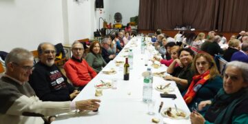 Villoruela cierra su programación navideña con la tradicional cena solidaria en el multiusos a beneficio de Acción Verapaz