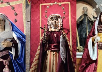 Esperanza, Misericordia y Lágrimas visten ya de hebreas en Peñaranda con motivo del tiempo litúrgico de la Cuaresma