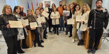 El programa de Albañilería «Peñaranda activa» llega a su fin con un resultado «impecable» y un alto nivel de inserción laboral