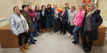 Las mujeres de Babilafuente, las primeras en tomar el mando e iniciar las actividades festivas en honor de Santa Águeda
