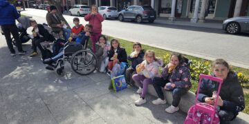 Peñaranda celebra una nueva edición de la Operación Bocata a favor de Manos Unidas y con un día plenamente primaveral