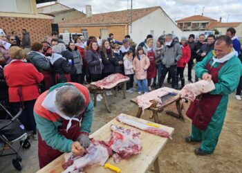 Bóveda del Río Almar reúne a vecinos y visitantes en la primera edición de la matanza tradicional con música y degustaciones
