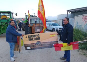 Agricultores de las comarcas de Peñaranda y Las Villas ya están en Madrid para participar en la protesta del campo a nivel nacional
